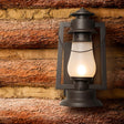 Pioneer Lantern Scroll Arm Sconces