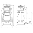 Pioneer Lantern Scroll Arm Sconces