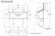Diamonds Mailbox - AF-3142 HORIZONTAL