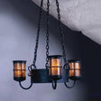 Mica Lamps LF409 Griffith Chandelier 3 Lantern