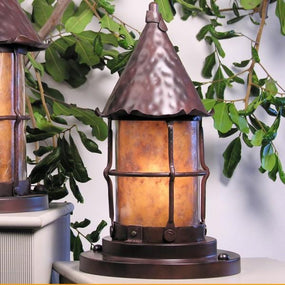 SB130 Storybook Elf Medium Column Lighting Mica Lamp Company